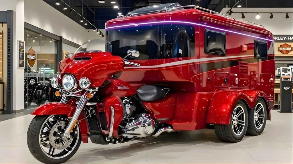 Harley Davidson Camper Trike 2026: Innovación Futurista con Confort de Lujo y Tecnología Avanzada